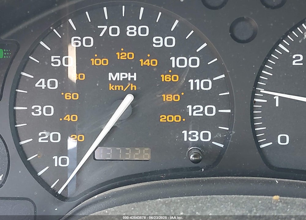 1998 SATURN SL2 VIN: 1G8ZK5270WZ174447