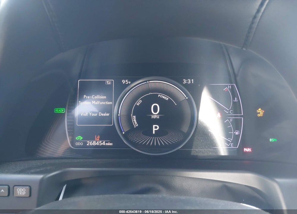 2019 LEXUS ES 300H LUXURY/ULTRA LUXURY VIN: 58AB21B17KU002892