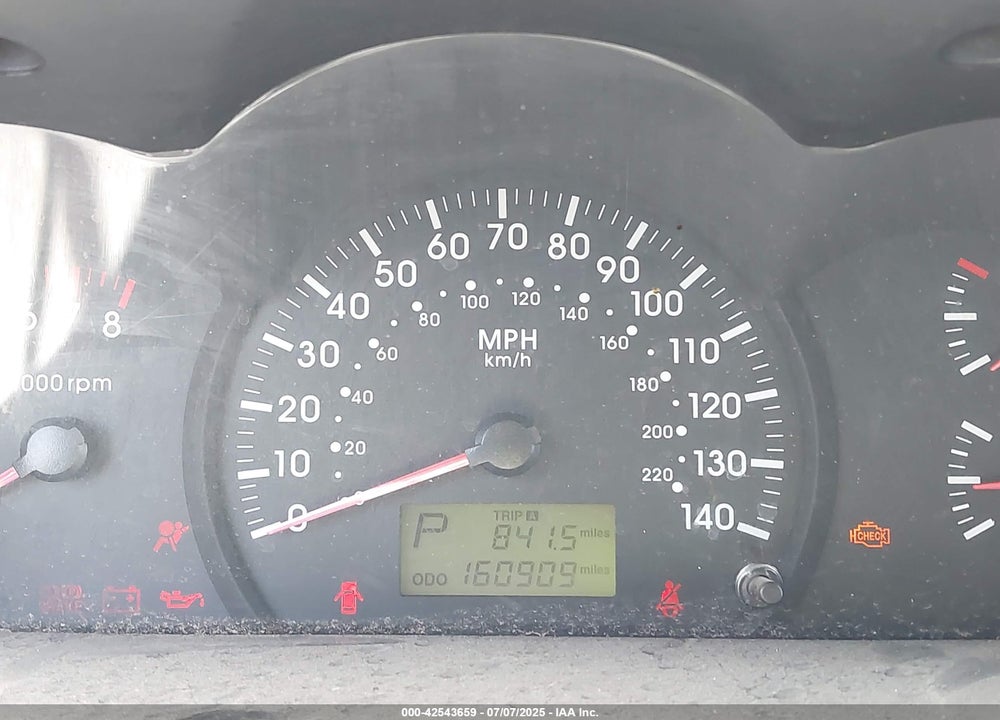 2006 KIA SPECTRA VIN: KNAFE122565292494