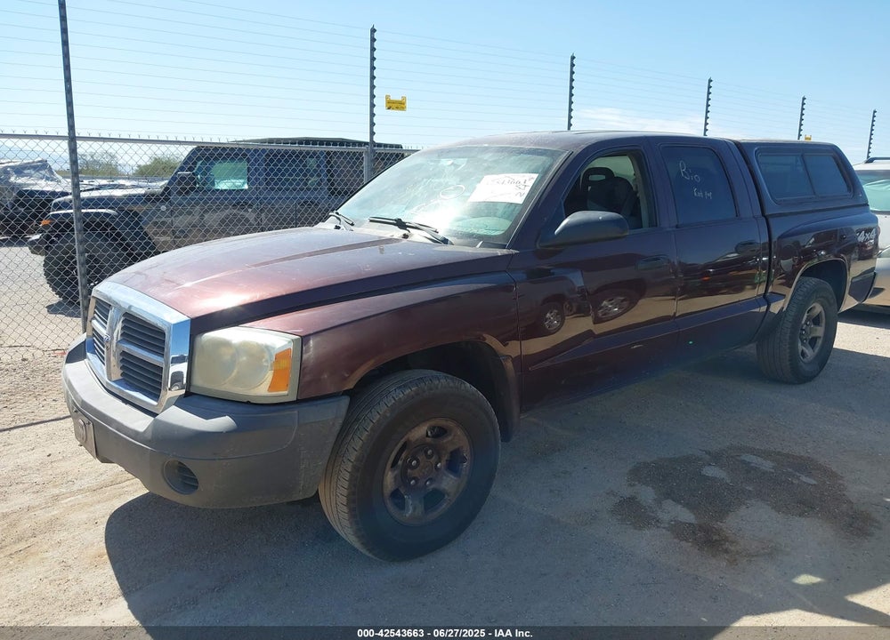 2005 DODGE DAKOTA ST VIN: 1D7HW28K75S236956