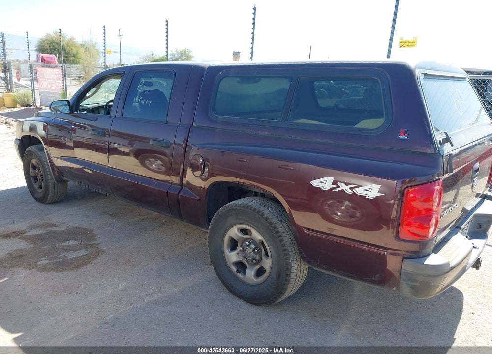 2005 DODGE DAKOTA ST VIN: 1D7HW28K75S236956
