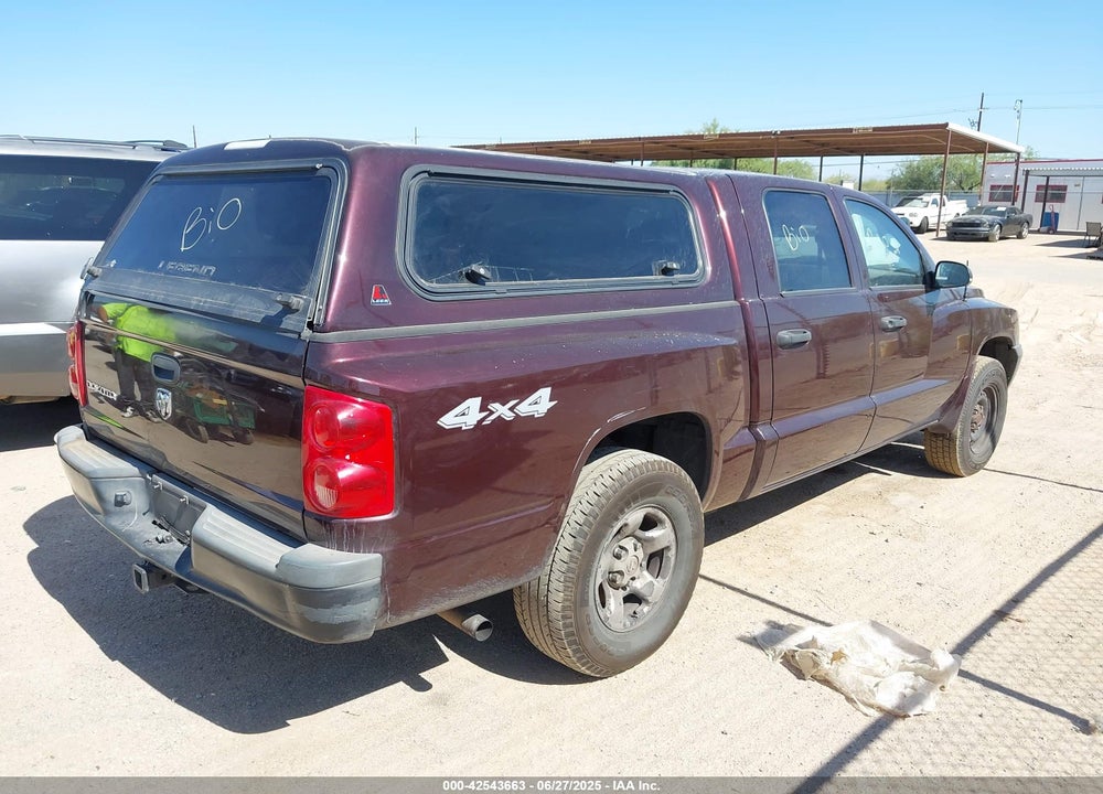 2005 DODGE DAKOTA ST VIN: 1D7HW28K75S236956