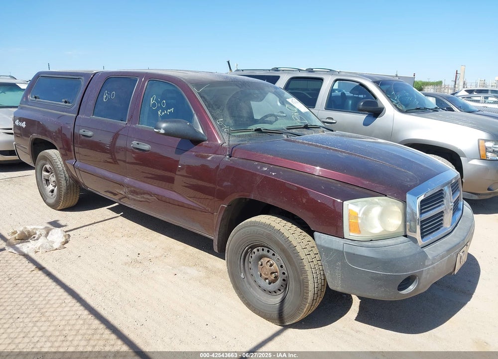 2005 DODGE DAKOTA ST VIN: 1D7HW28K75S236956