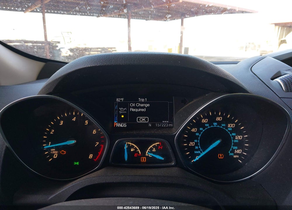 2016 FORD ESCAPE VIN: 1FMCU0GX1GUB74985