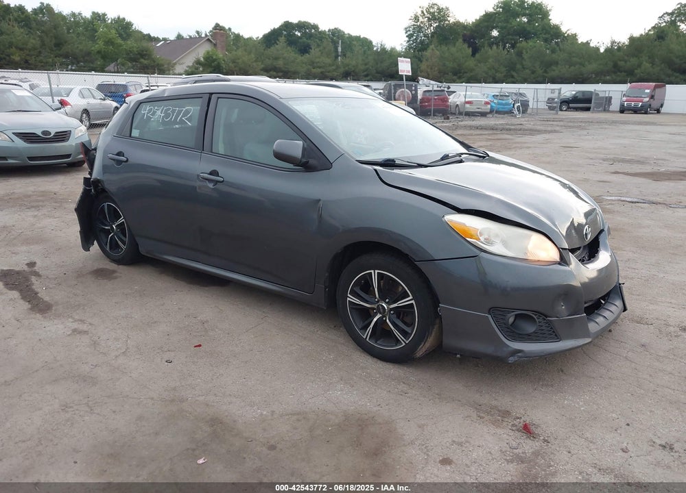 2009 TOYOTA MATRIX S VIN: 2T1KE40E69C025078