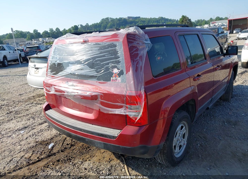 2013 JEEP PATRIOT VIN: 1C4NJPBAXDD186629