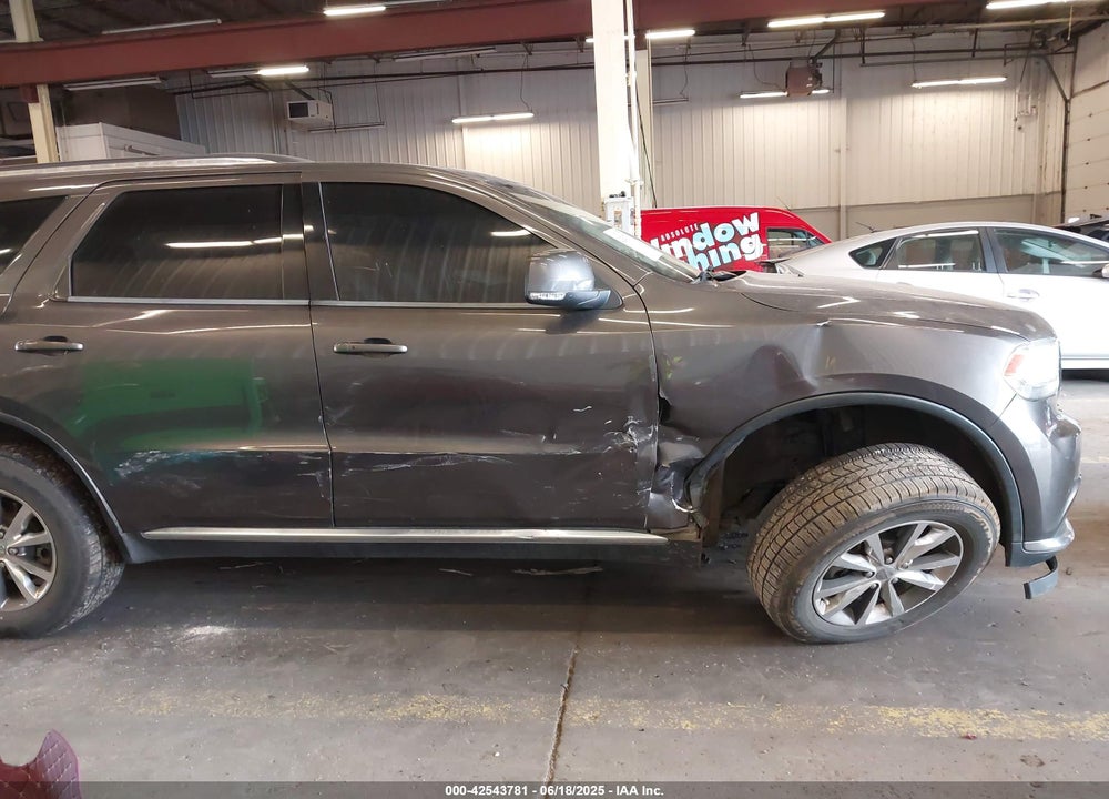 2015 DODGE DURANGO VIN: 1C4RDJDG7FC709542