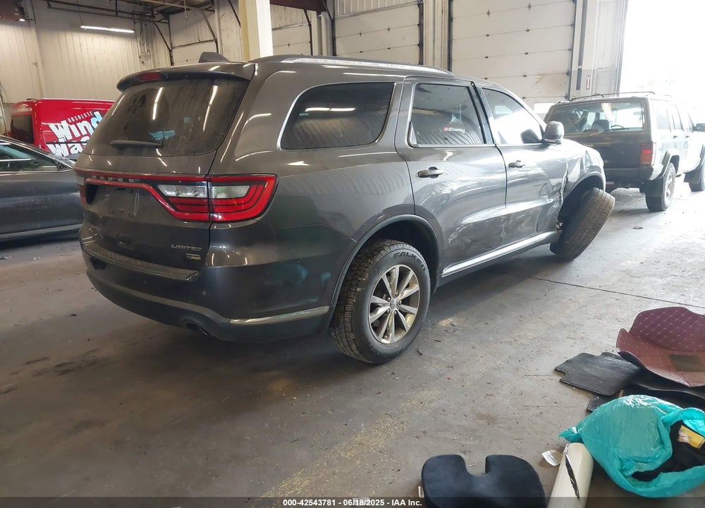 2015 DODGE DURANGO VIN: 1C4RDJDG7FC709542