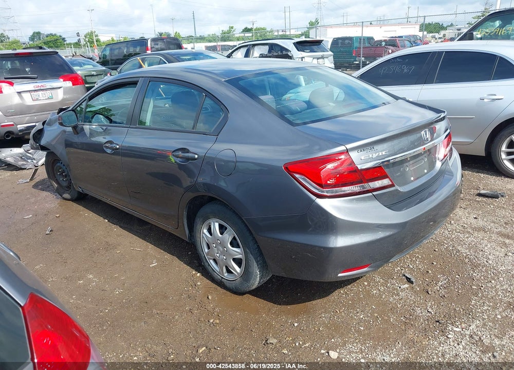 2013 HONDA CIVIC LX VIN: 19XFB2F5XDE056074
