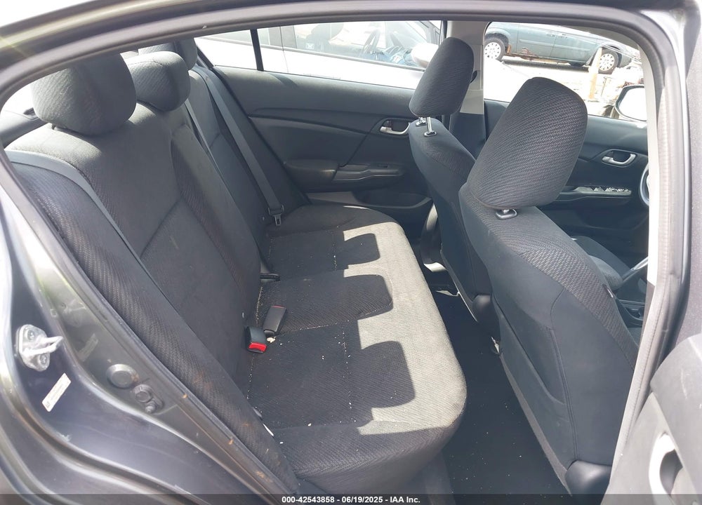 2013 HONDA CIVIC LX VIN: 19XFB2F5XDE056074