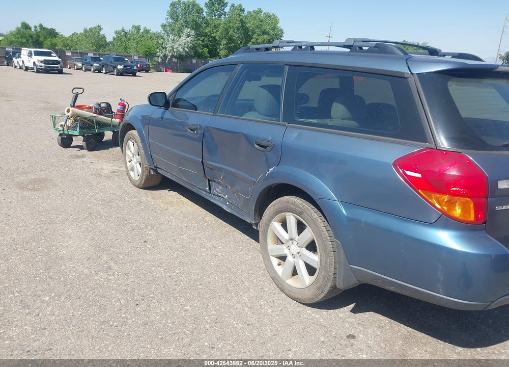 2006 SUBARU OUTBACK VIN: 4S4BP61C667343827