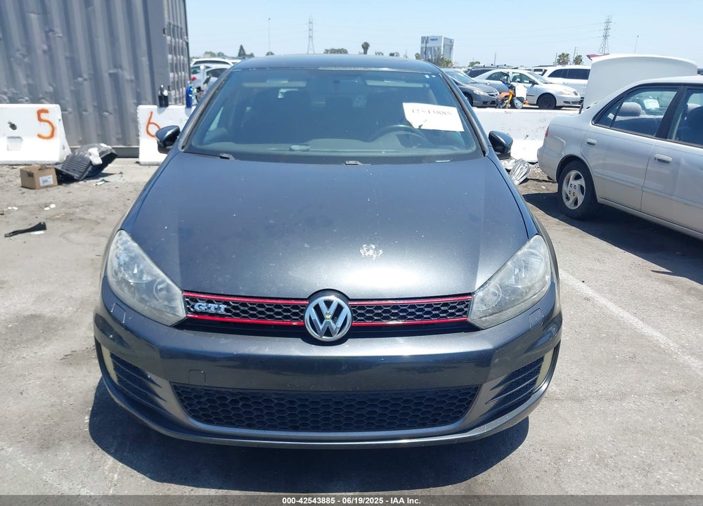 2012 VOLKSWAGEN GTI VIN: WVWGD7AJ3CW103062