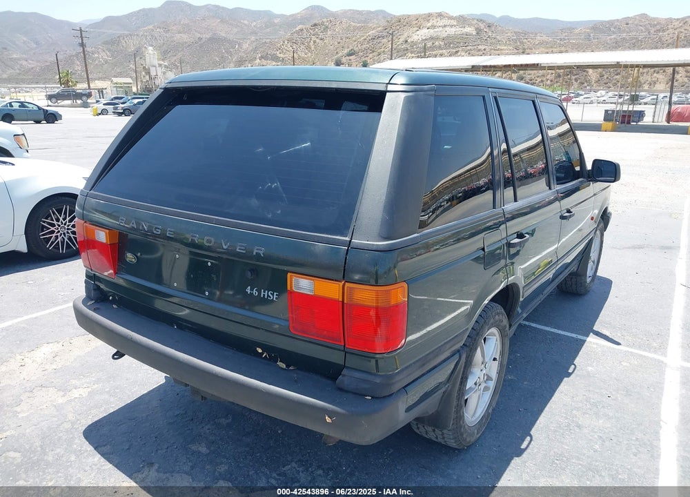 1999 LAND ROVER RANGE ROVER 4.6 HSE VIN: SALPV1449XA421618