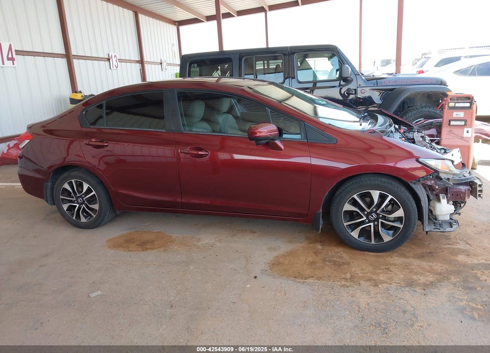 2014 HONDA CIVIC VIN: 19XFB2F87EE077833