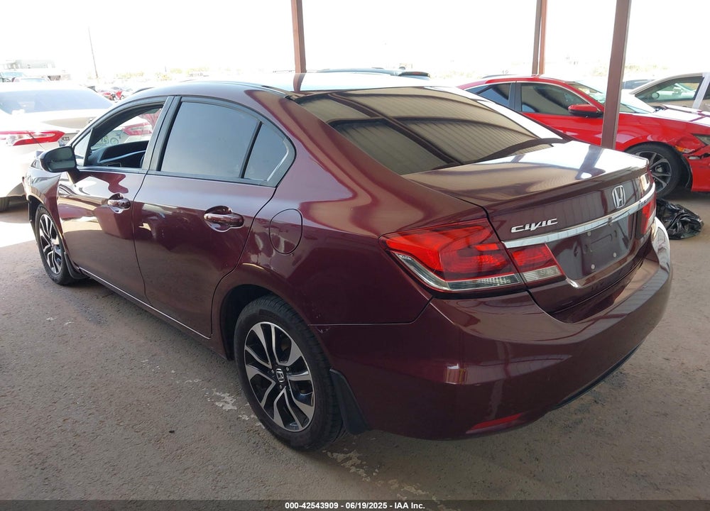 2014 HONDA CIVIC VIN: 19XFB2F87EE077833