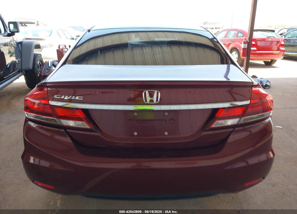 2014 HONDA CIVIC VIN: 19XFB2F87EE077833