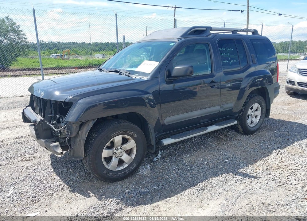 2012 NISSAN XTERRA S VIN: 5N1AN0NW9CC517668
