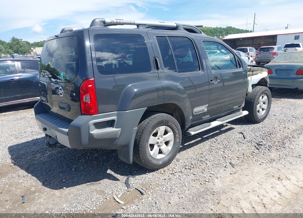 2012 NISSAN XTERRA S VIN: 5N1AN0NW9CC517668