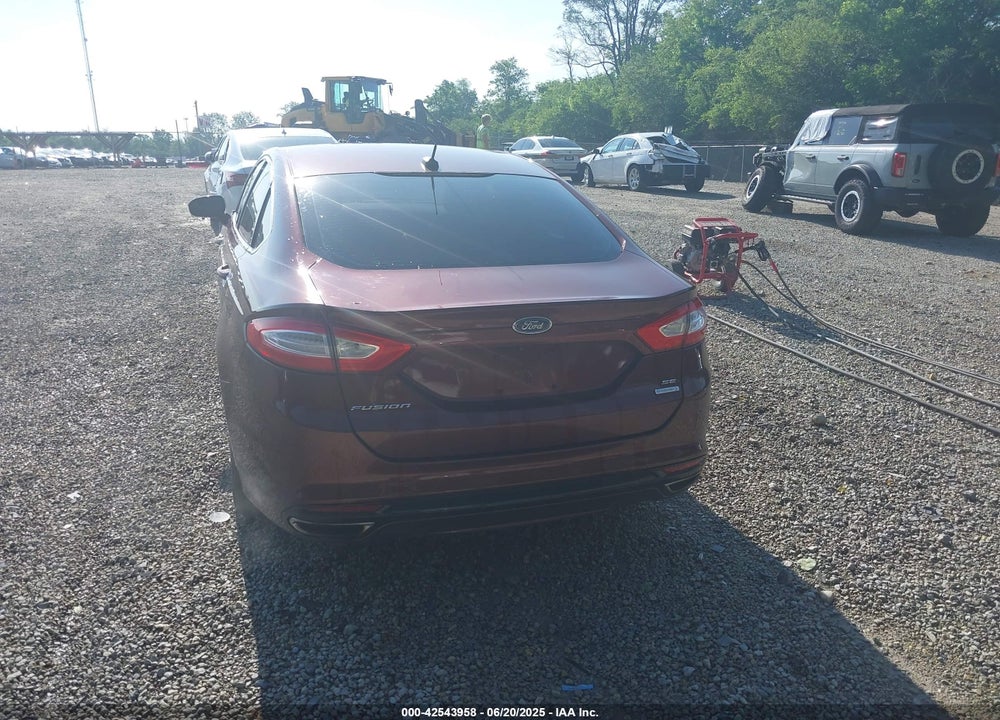 2015 FORD FUSION SE VIN: 3FA6P0H95FR146823