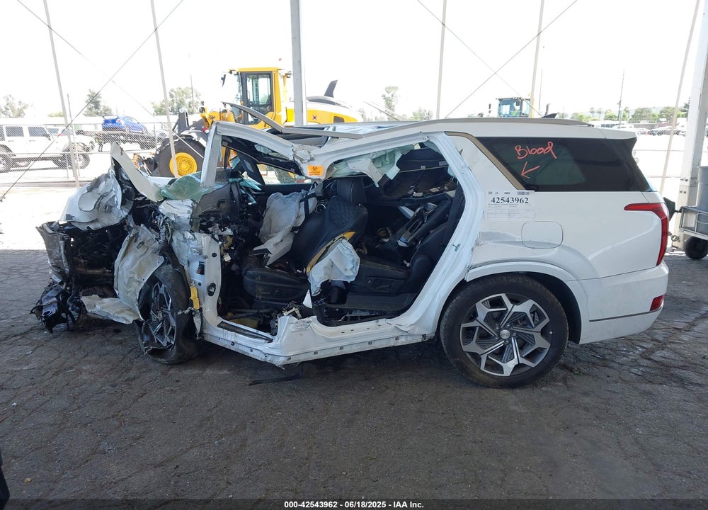 2022 HYUNDAI PALISADE VIN: KM8R74HE9NU478911