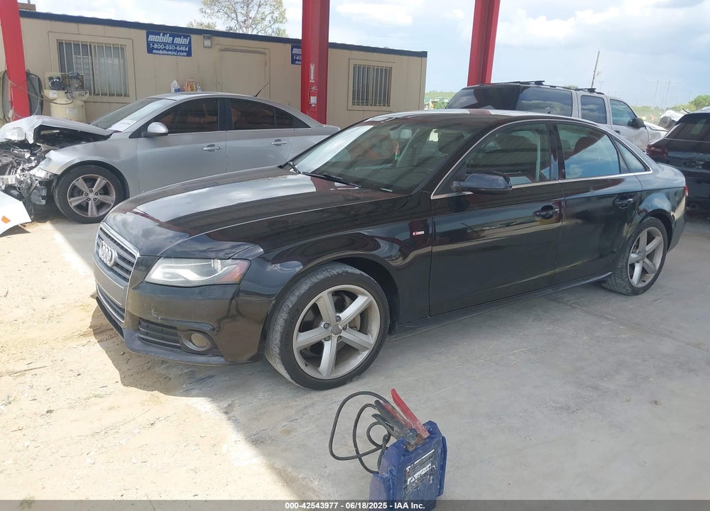 2012 AUDI A4 VIN: WAUFFAFLXCN017411