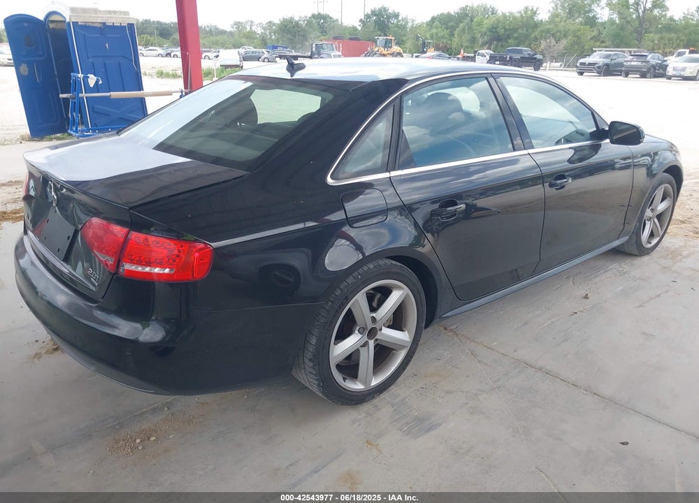 2012 AUDI A4 VIN: WAUFFAFLXCN017411