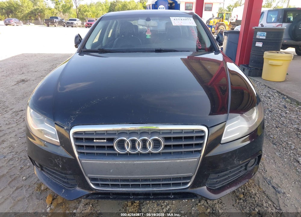 2012 AUDI A4 VIN: WAUFFAFLXCN017411