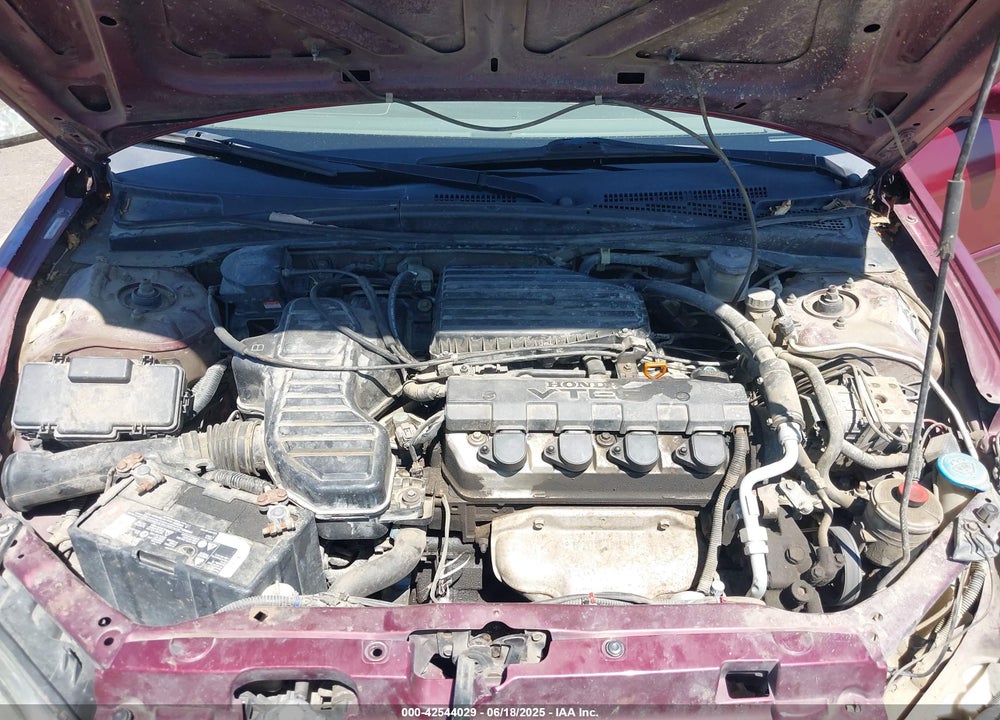 2004 HONDA CIVIC EX VIN: 2HGES25744H543579