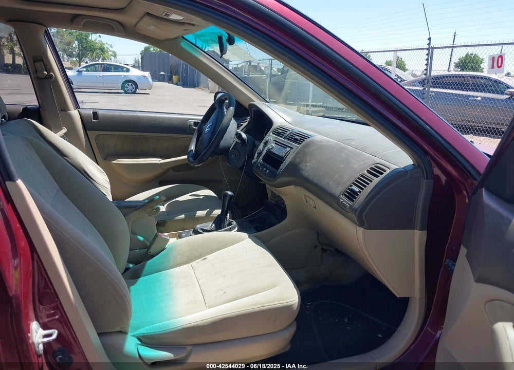 2004 HONDA CIVIC EX VIN: 2HGES25744H543579