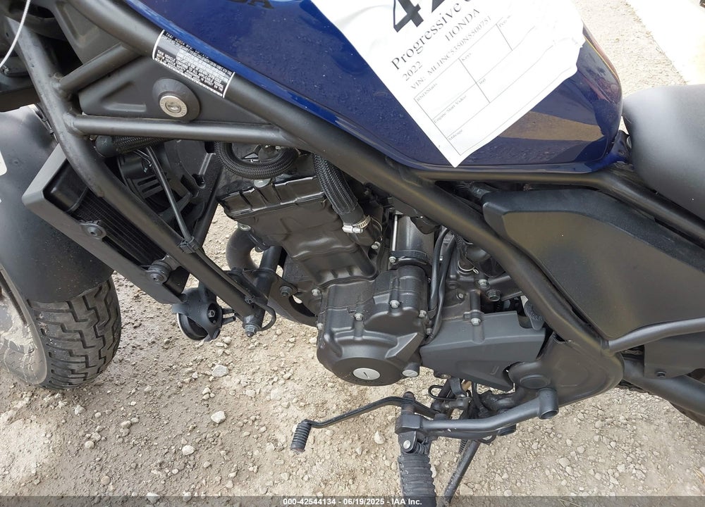 2022 HONDA CMX300 A VIN: MLHNC5350N5500751