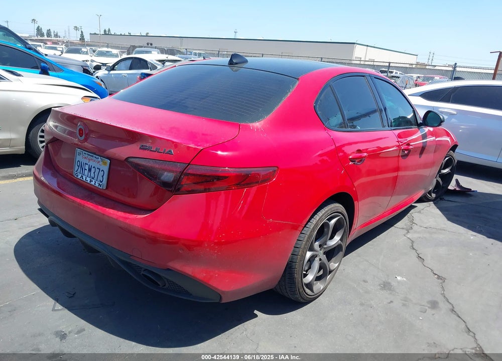 2020 ALFA ROMEO GIULIA TI SPORT RWD VIN: ZARFAMBN1L7631770