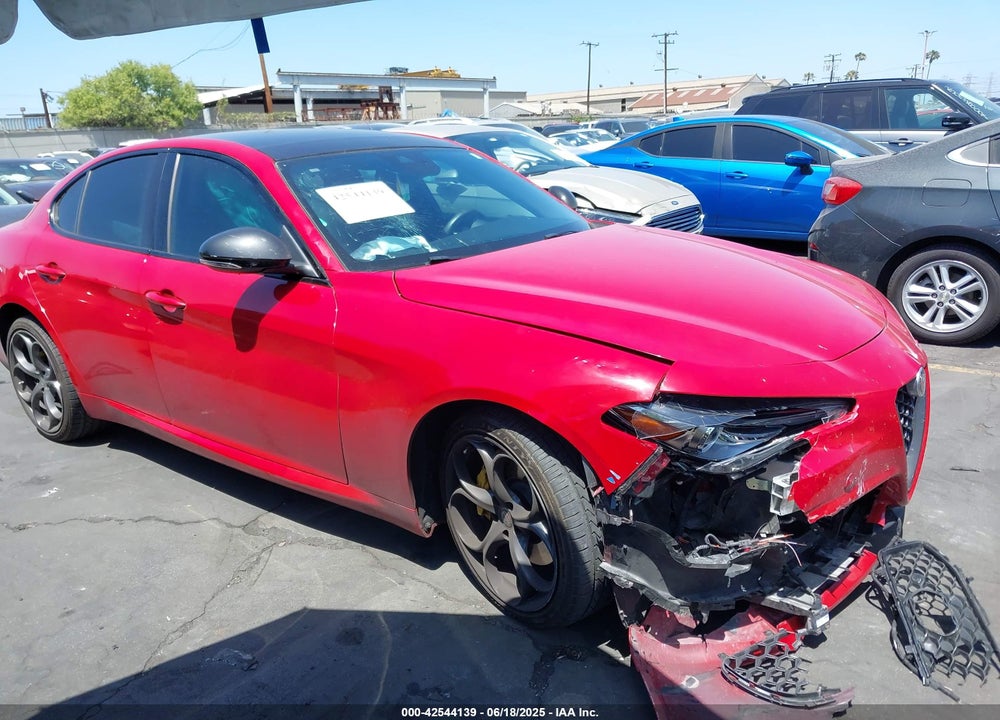 2020 ALFA ROMEO GIULIA TI SPORT RWD VIN: ZARFAMBN1L7631770