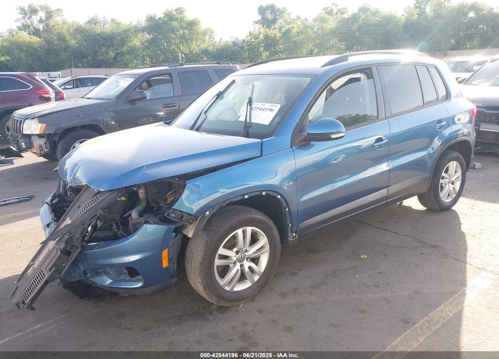 2017 VOLKSWAGEN TIGUAN 2.0T S VIN: WVGAV7AX9HW511091