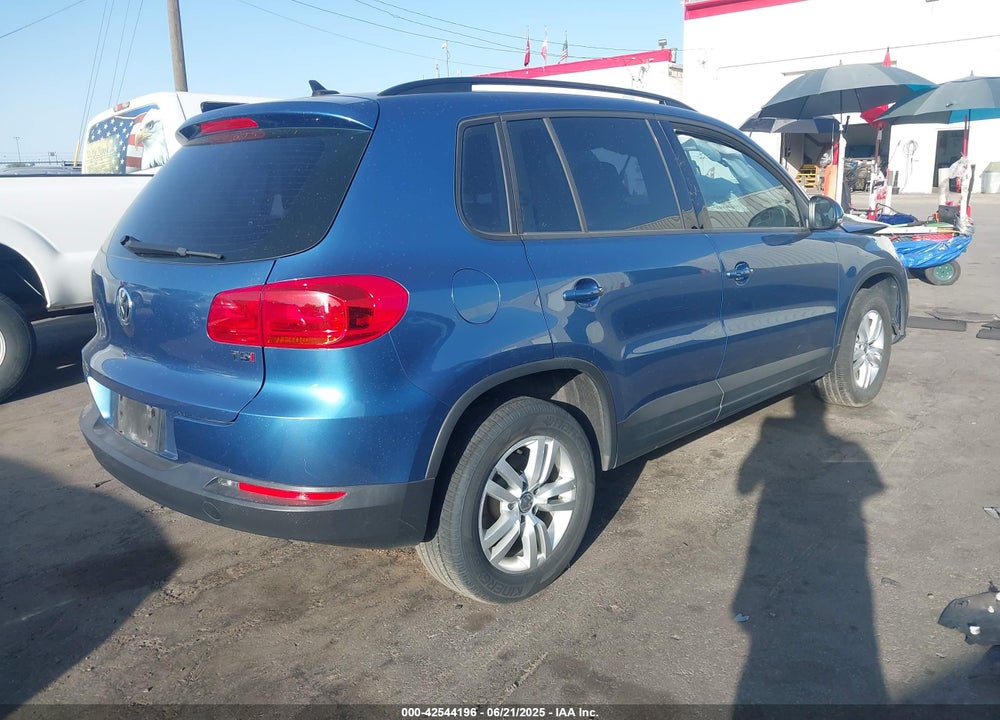 2017 VOLKSWAGEN TIGUAN 2.0T S VIN: WVGAV7AX9HW511091