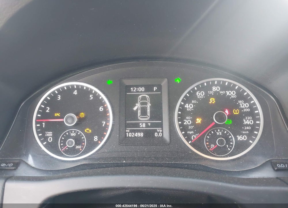 2017 VOLKSWAGEN TIGUAN 2.0T S VIN: WVGAV7AX9HW511091