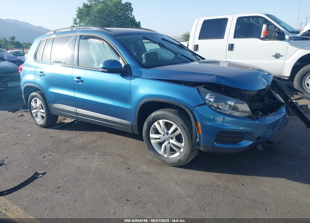 2017 VOLKSWAGEN TIGUAN 2.0T S VIN: WVGAV7AX9HW511091