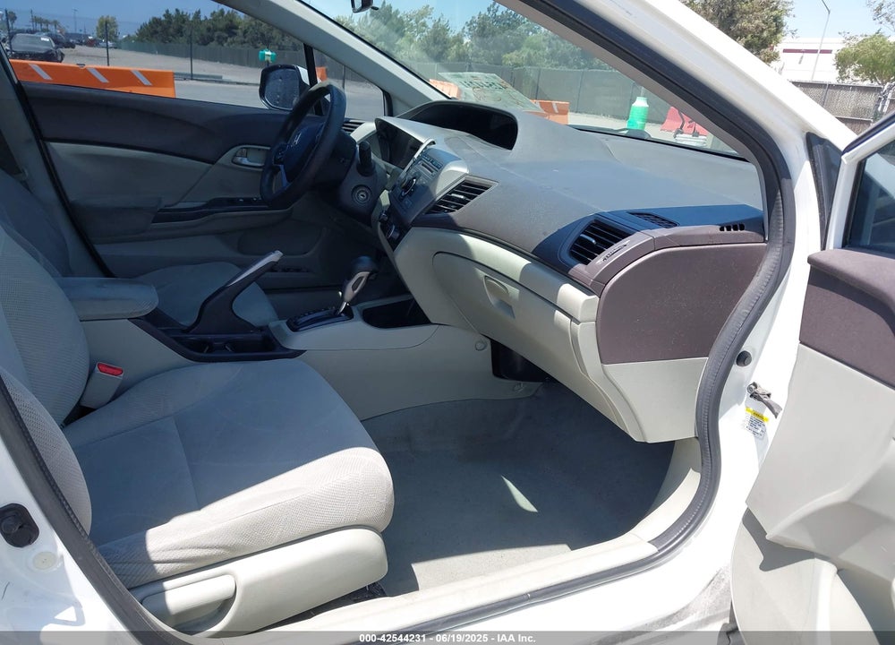 2012 HONDA CIVIC VIN: 19XFB2F50CE350548