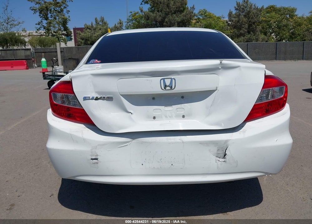 2012 HONDA CIVIC VIN: 19XFB2F50CE350548