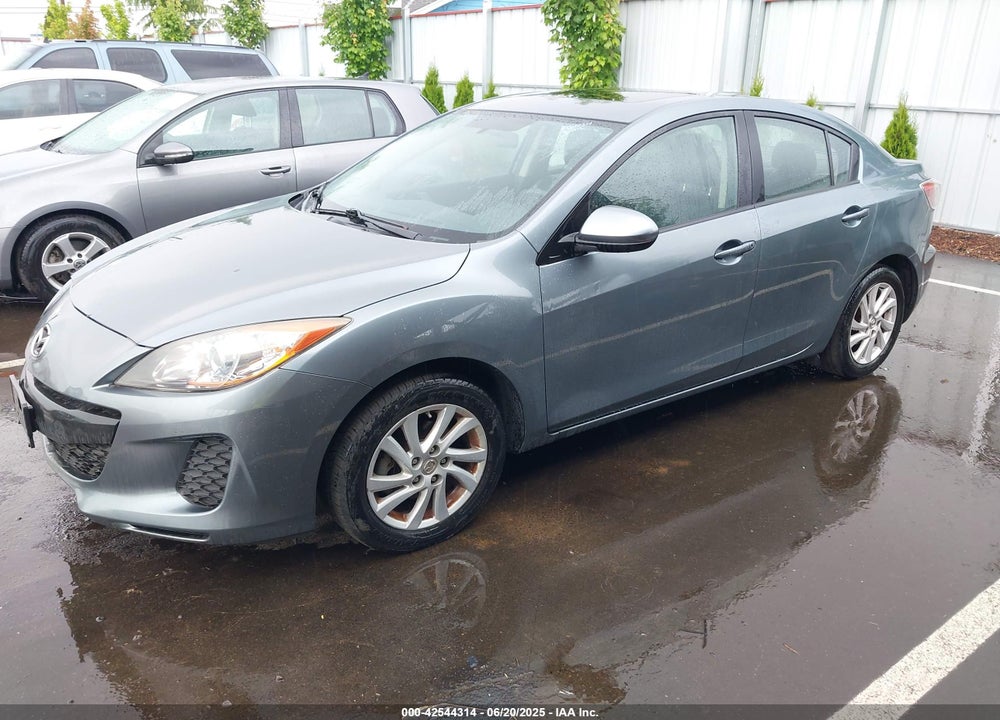2012 MAZDA 3 I GRAND TOURING VIN: JM1BL1W74C1592446
