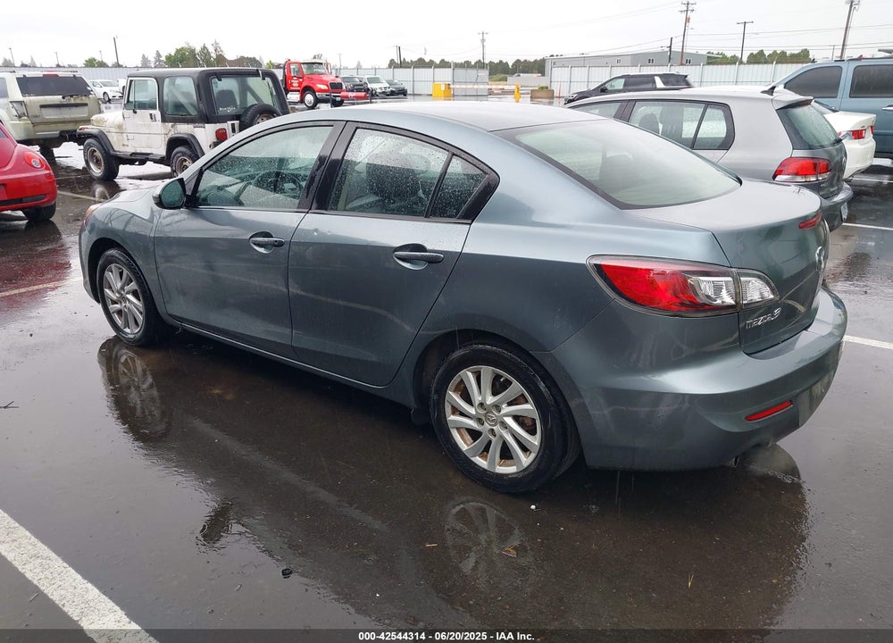2012 MAZDA 3 I GRAND TOURING VIN: JM1BL1W74C1592446