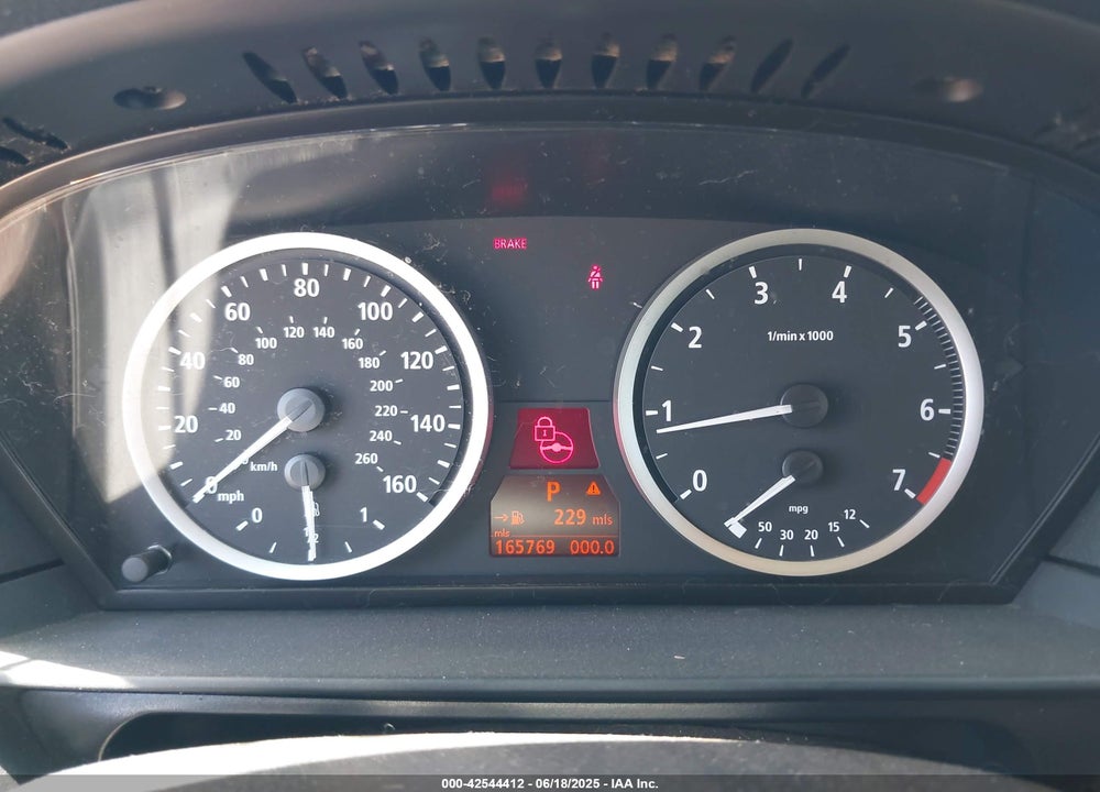 2007 BMW 550I VIN: WBANB53597CP07298