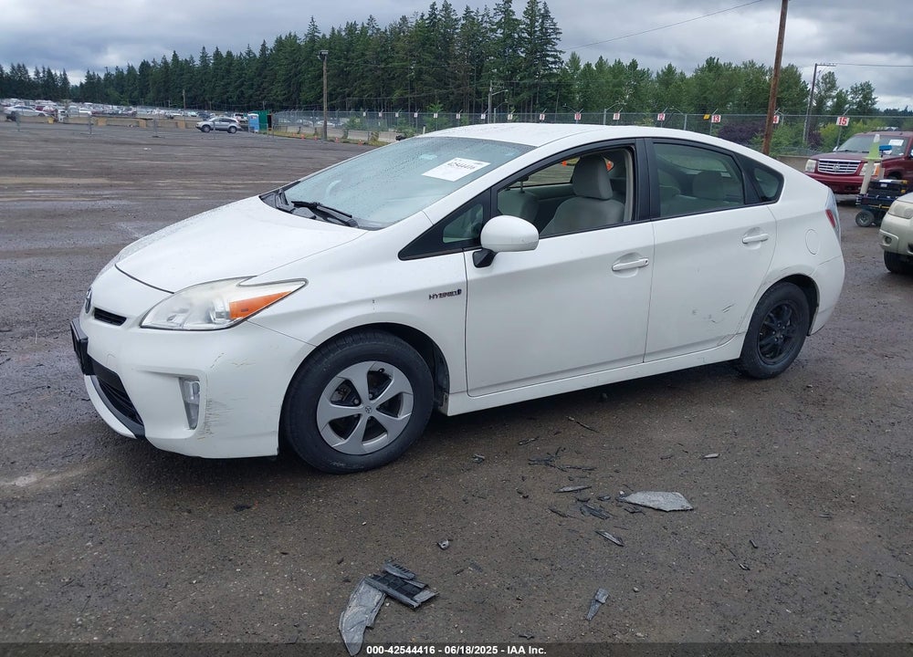 2012 TOYOTA PRIUS TWO VIN: JTDKN3DU3C5501285