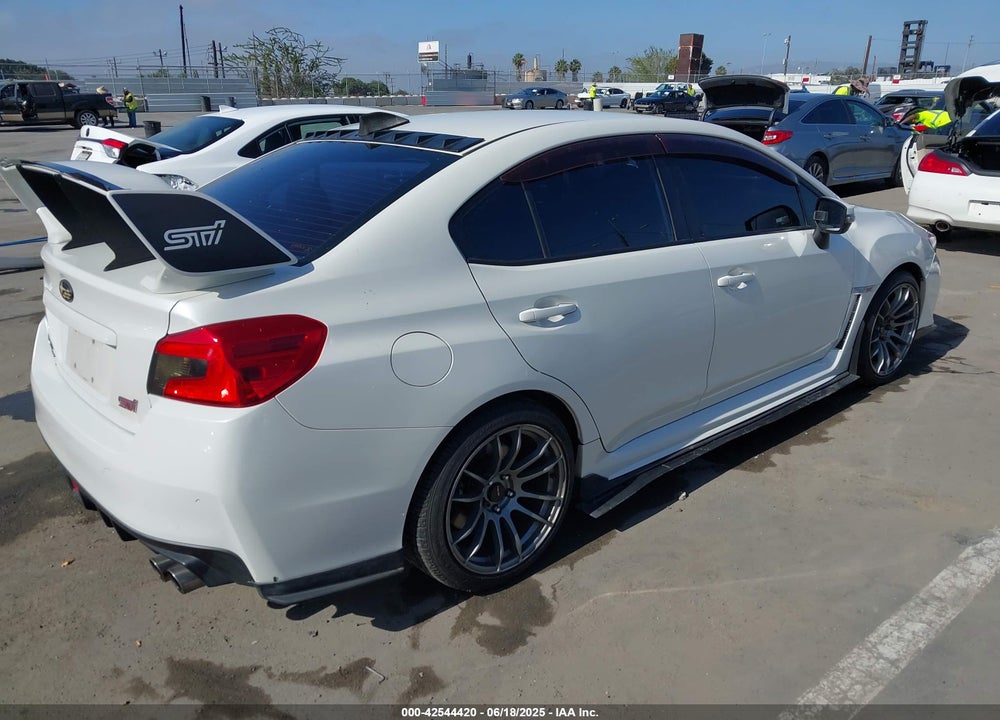 2015 SUBARU WRX STI VIN: JF1VA2L63F9818489