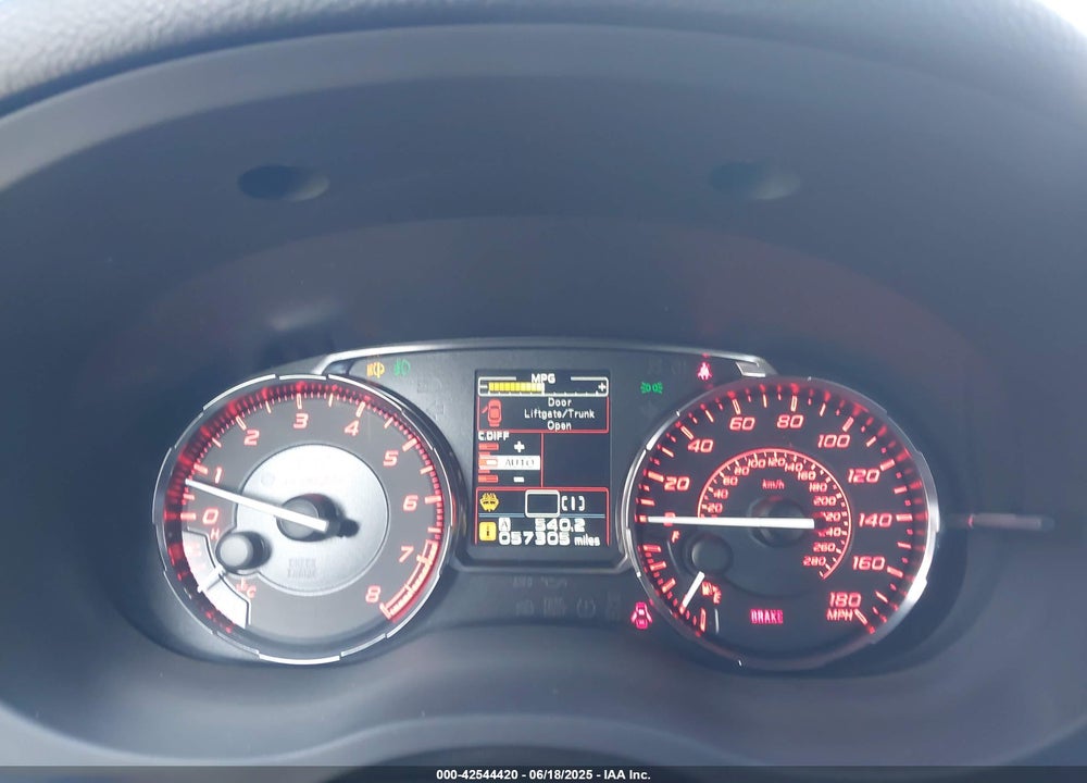 2015 SUBARU WRX STI VIN: JF1VA2L63F9818489