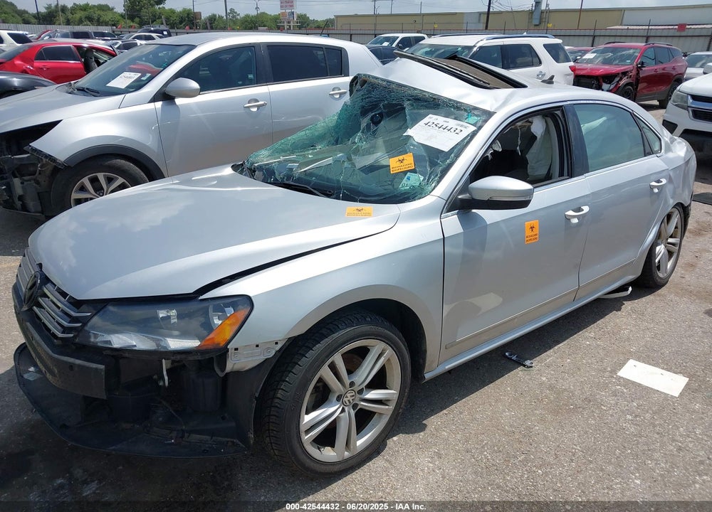 2015 VOLKSWAGEN PASSAT 2.0L TDI SEL PREMIUM VIN: 1VWCV7A39FC098319