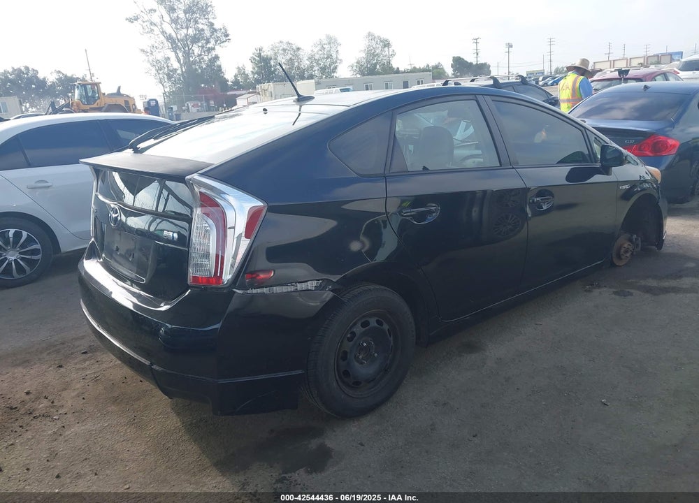 2012 TOYOTA PRIUS VIN: JTDKN3DUXC5492746