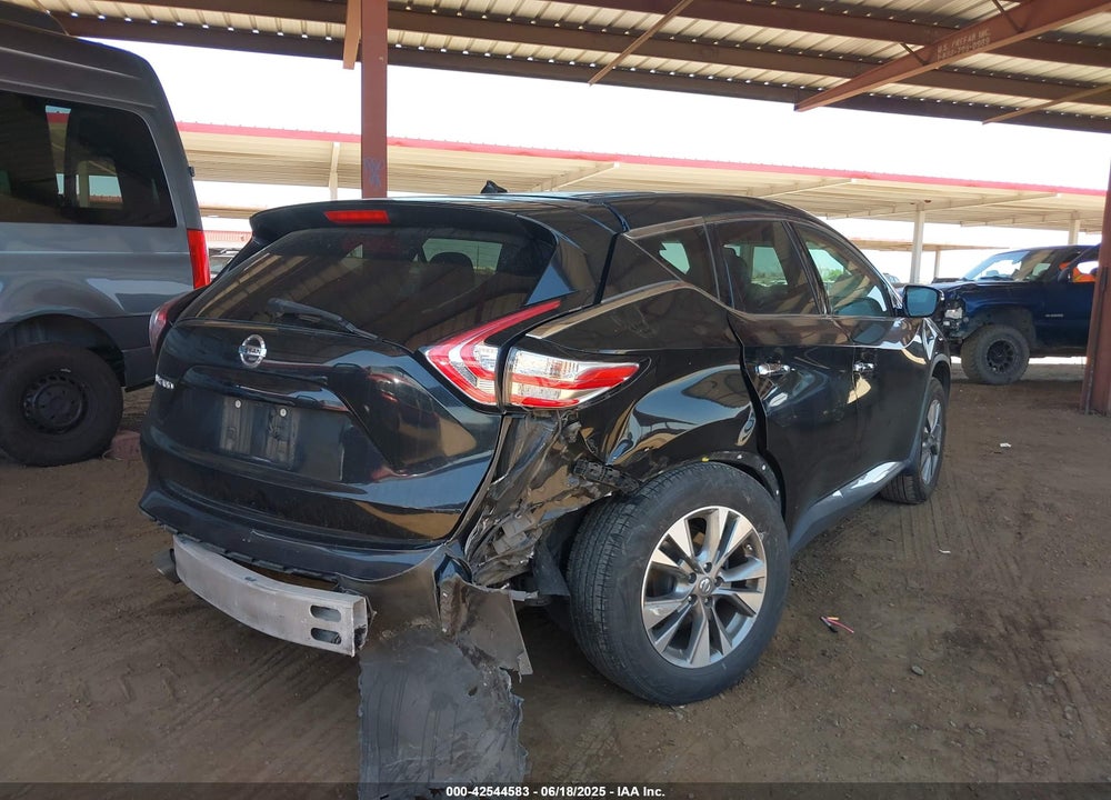 2015 NISSAN MURANO VIN: 5N1AZ2MG1FN230134