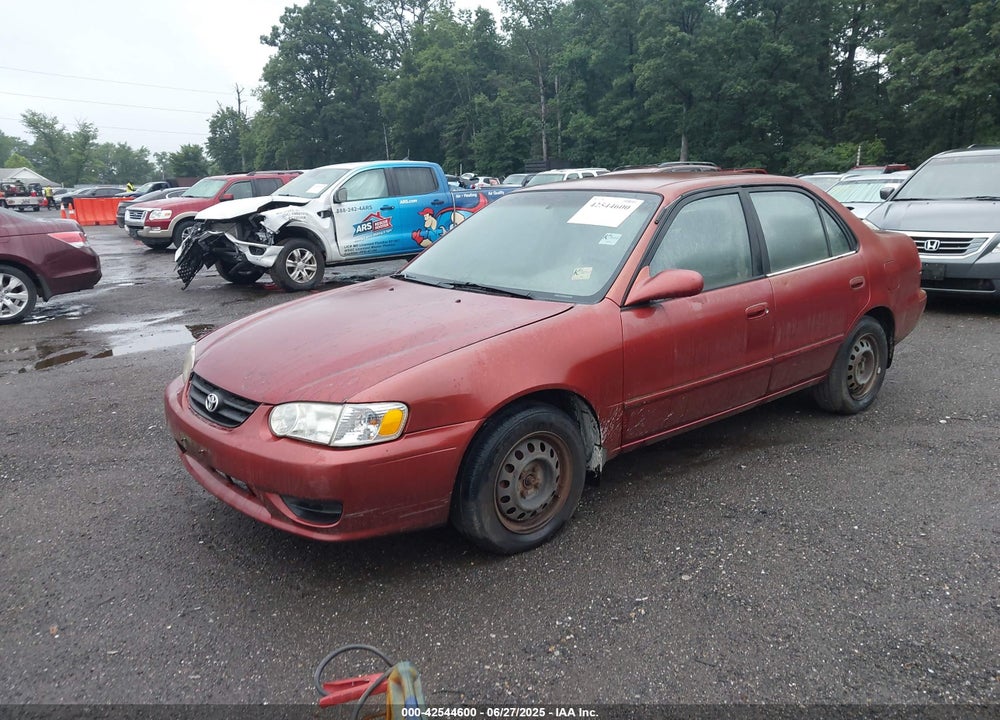 2001 TOYOTA COROLLA LE VIN: 2T1BR12E31C441089