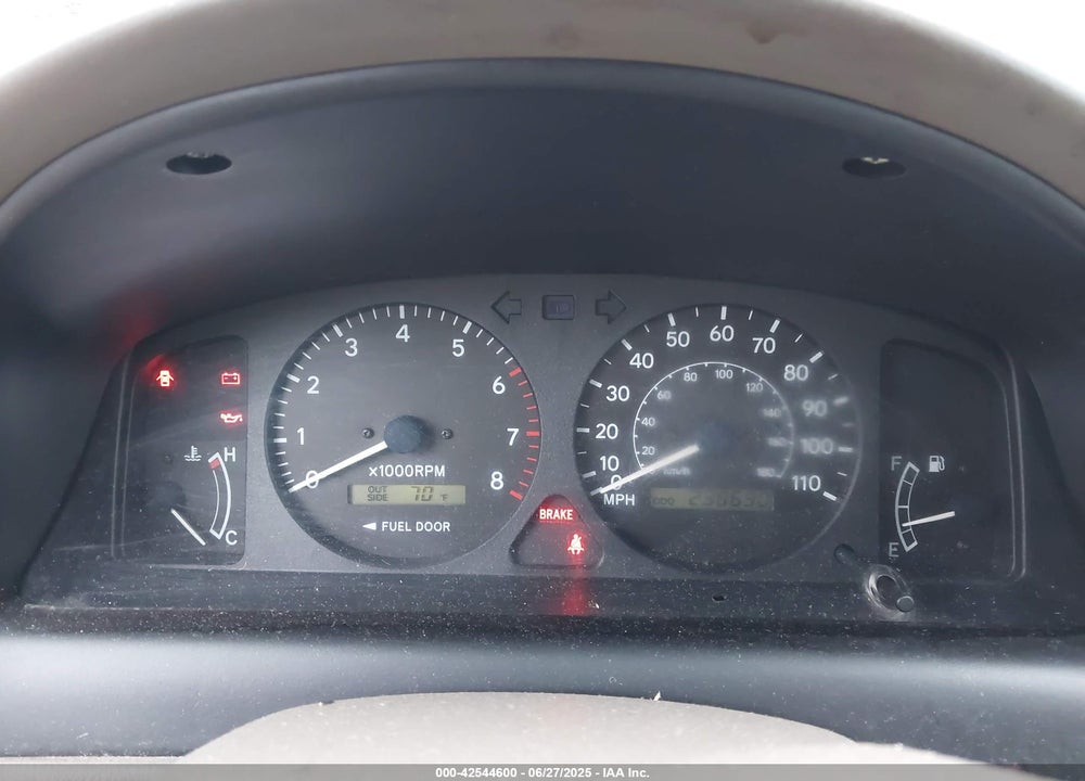 2001 TOYOTA COROLLA LE VIN: 2T1BR12E31C441089