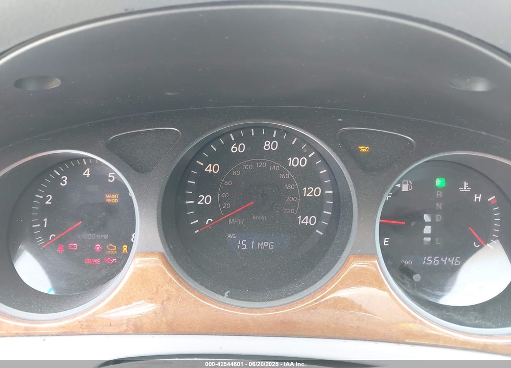 2006 LEXUS ES 330 VIN: JTHBA30GX65174608